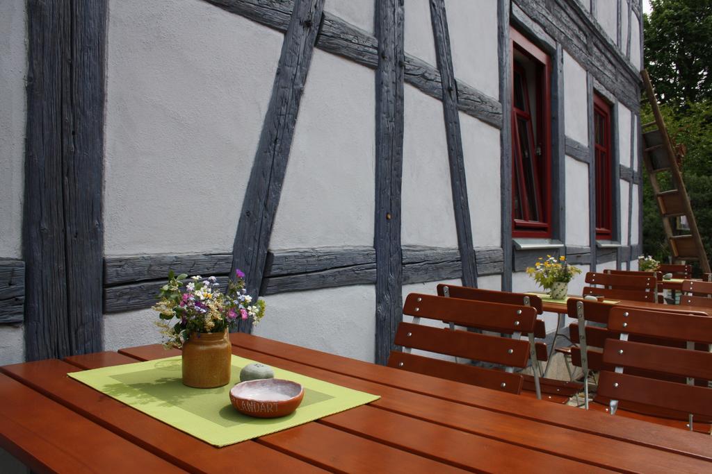 Апартаменты Cafe Landart Im Thueringer Finistere Plaue  Экстерьер фото